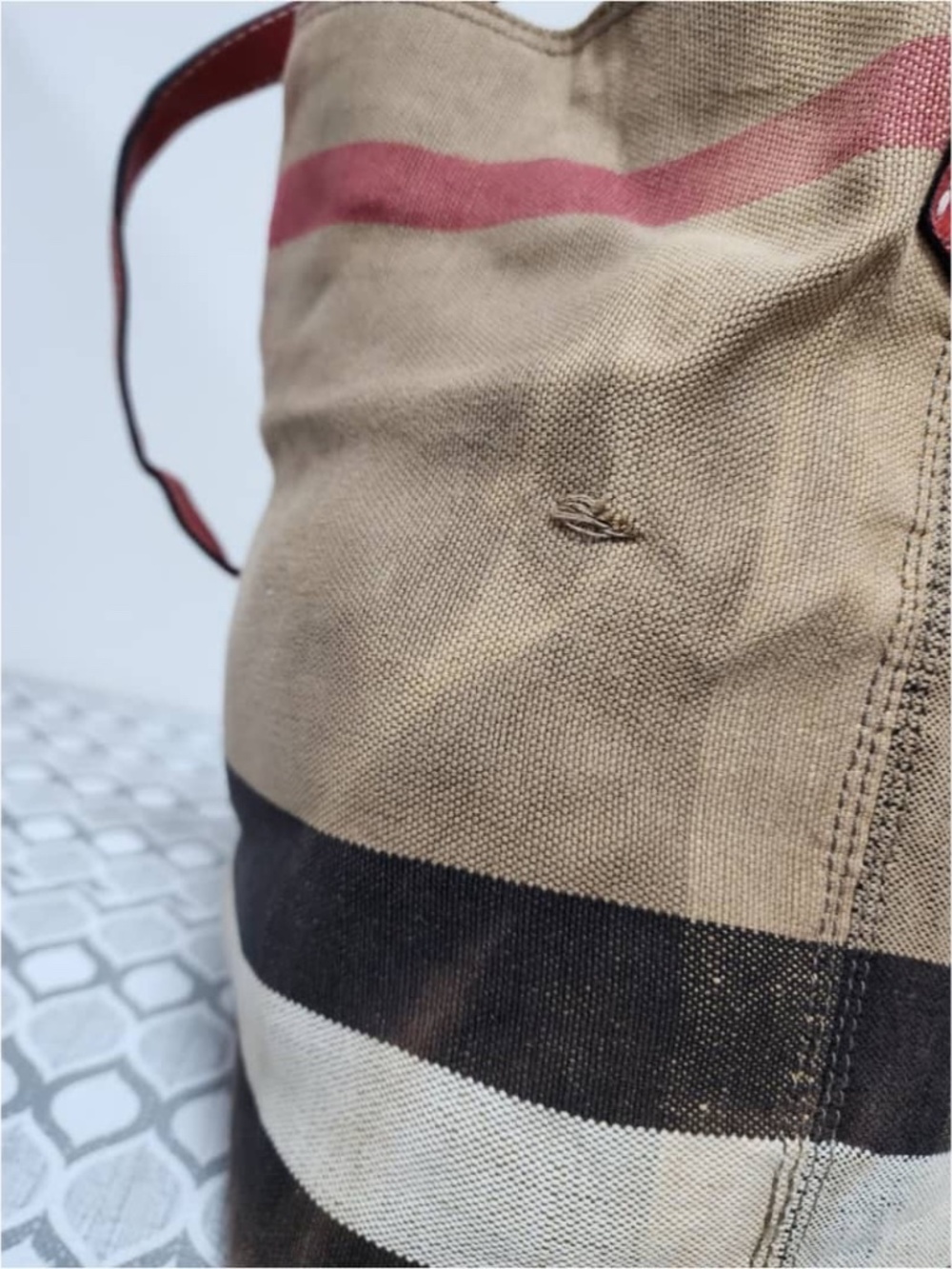 Authentic Burberry Exploded Check Ashby Medium Shoulder Bag Multicolor - Picture 10 of 14
